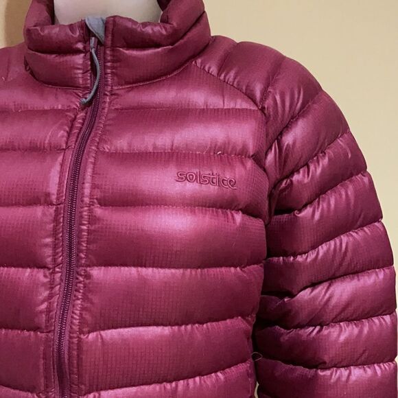 SOLSTICE Woman’s XL Down filled Puffer Coat - Picture 2 of 8